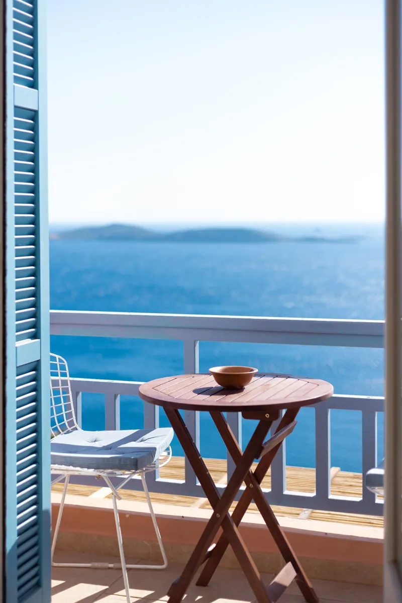 Sea & Sunset with Balcony